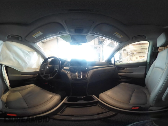 2022 Honda Odyssey EX-L with VIN 5FNRL6H7XNB061061, listed as a IAAI auction lot 41257019 with 52,194 mi miles and . Bid and sale history available at DreamBid. Image 18.