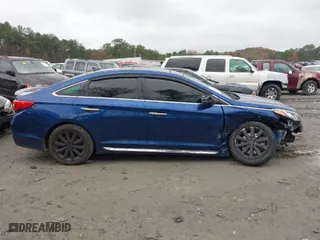 2016 Hyundai Sonata 2.4L Sport with VIN 5NPE34AF0GH345663, listed as a IAAI auction lot 40961498 with 106,644 mi miles. Bid and sale history available at carsss.com. Image 13.