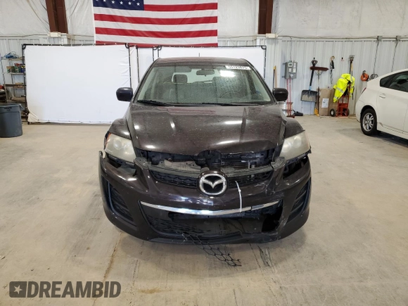 2011 Mazda CX-7 i SV with VIN JM3ER2A57B0392874, listed as a Copart auction lot 55123875 with 138,842 mi miles and Non Repairable. Bid and sale history available at carsss.com. Image 5.