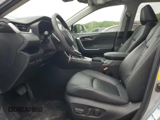 2022 Toyota RAV4 Hybrid XLE Premium with VIN 2T3B6RFV5NW034498, listed as a Copart auction lot 62395105 with 10,590 mi miles and Clean title. Bid and sale history available at DreamBid. Image 7.