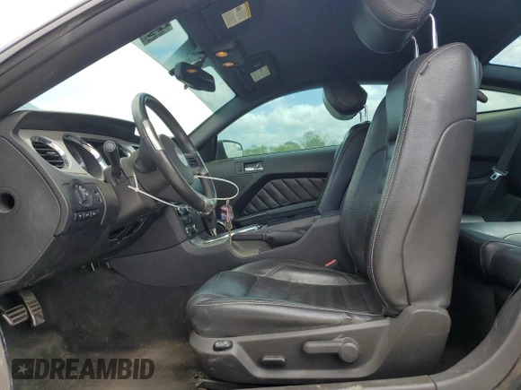 2012 Ford Mustang GT Premium with VIN 1ZVBP8CF5C5250759, listed as a Copart auction lot 51655095 with 124,351 mi miles and Salvage Title. Bid and sale history available at DreamBid. Image 7.