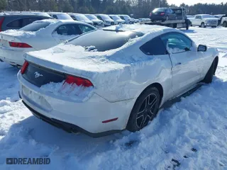 2020 Ford Mustang EcoBoost with VIN 1FA6P8TH8L5139070, listed as a IAAI auction lot 41435885 with 57,929 mi miles. Bid and sale history available at carsss.com. Image 4.