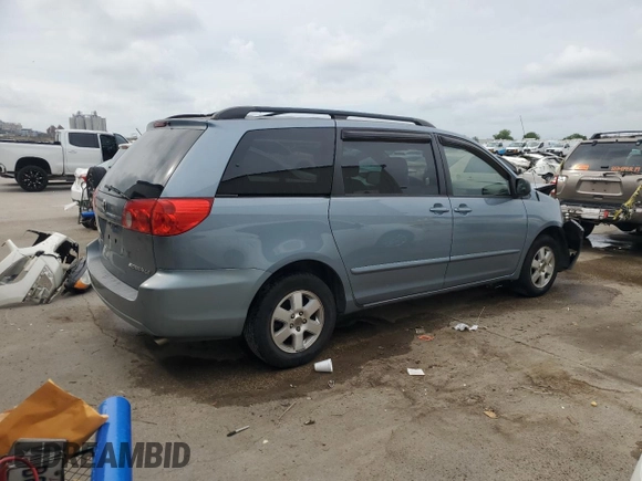 2010 Toyota Sienna CE with VIN 5TDKK4CC3AS340287, listed as a Copart auction lot 55134155 with 188,394 mi miles and Salvage Title. Bid and sale history available at DreamBid. Image 3.
