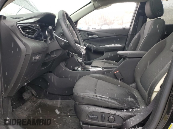2023 Buick Encore GX Select with VIN KL4MMESL3PB076931, listed as a Copart auction lot 53656105 with 9,700 mi miles and Salvage title. Bid and sale history available at DreamBid. Image 7.