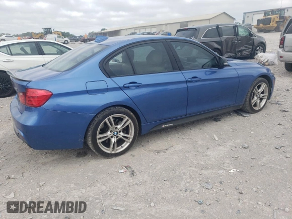 2015 BMW 3 Series 328i xDrive with VIN WBA3B5G50FNS12329, listed as a Copart auction lot 62928215 with 146,562 mi miles and Salvage title. Bid and sale history available at DreamBid. Image 3.