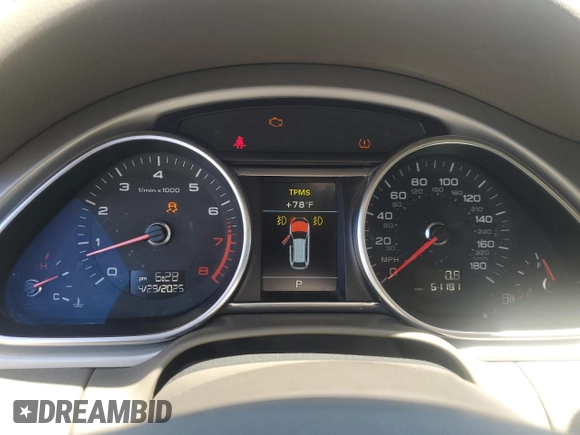 2014 Audi Q7 Premium Plus с VIN WA1LGAFE6ED019857, выставлен на аукционе Copart как лот 55865245 с пробегом 61 181 миль миль и Списание • Salvage title. История ставок и продаж доступна на DreamBid. Изображение 9.