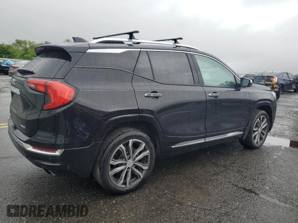 2019 GMC Terrain Denali with VIN 3GKALXEX3KL105541, listed as a Copart auction lot 59677945 with 44,870 mi miles and Salvage title. Bid and sale history available at DreamBid. Image 3.