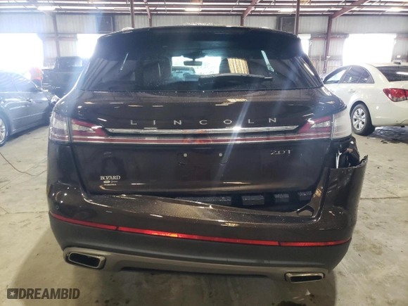 2020 Lincoln Nautilus Reserve with VIN 2LMPJ6K90LBL13305, listed as a Copart auction lot 76143003 with 17,492 mi miles and Salvage Title. Bid and sale history available at carsss.com. Image 6.