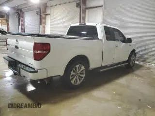 2010 Ford F-150 XL with VIN 1FTFX1CV7AKB71384, listed as a Copart auction lot 82047394 with 149,606 mi miles and Salvage Title. Bid and sale history available at carsss.com. Image 3.