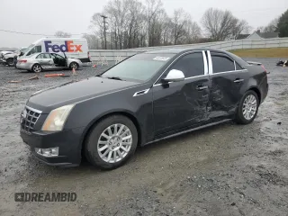 2012 Cadillac CTS Luxury with VIN 1G6DE5E59C0154136, listed as a Copart auction lot 44978025 with 89,948 mi miles and Salvage Title. Bid and sale history available at DreamBid. Image 1.
