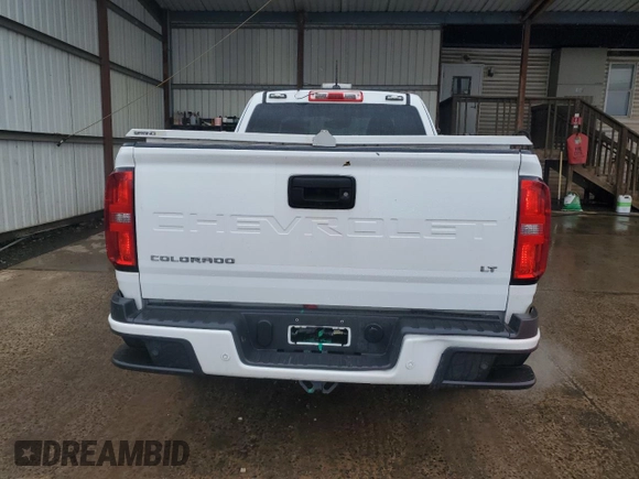 2021 Chevrolet Colorado 4WD LT with VIN 1GCHTCEAXM1253310, listed as a Copart auction lot 52182075 with 72,583 mi miles and Clean Title. Bid and sale history available at carsss.com. Image 6.