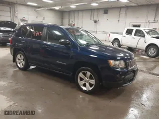2012 Jeep Compass Latitude with VIN 1C4NJDEB8CD588277, listed as a IAAI auction lot 41511408 with NaN miles. Bid and sale history available at carsss.com. Image 1.
