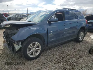 2012 Chevrolet Equinox LT w/1LT with VIN 2GNFLEEK7C6120194, listed as a Copart auction lot 47801785 with 155,145 mi miles and Salvage Title. Bid and sale history available at carsss.com. Image 1.