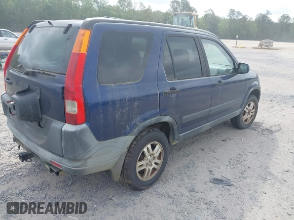 2002 Honda CR-V EX with VIN JHLRD78822C027722, listed as a IAAI auction lot 42120291 with 479,642 mi miles. Bid and sale history available at carsss.com. Image 4.