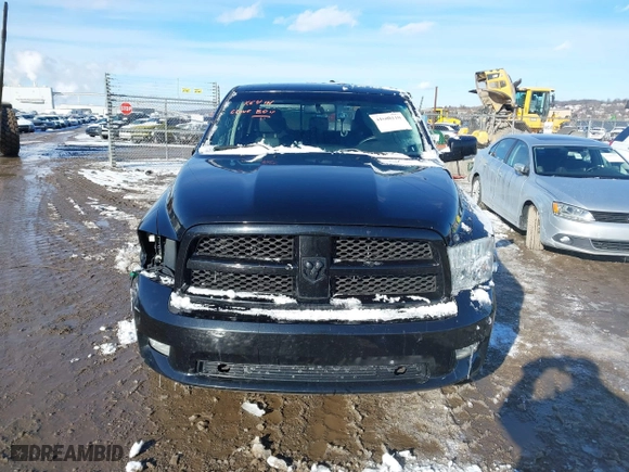 2010 Dodge Ram 1500 SLT with VIN 1D7RV1CT9AS172320, listed as a IAAI auction lot 41600110 with 169,298 mi miles. Bid and sale history available at carsss.com. Image 12.