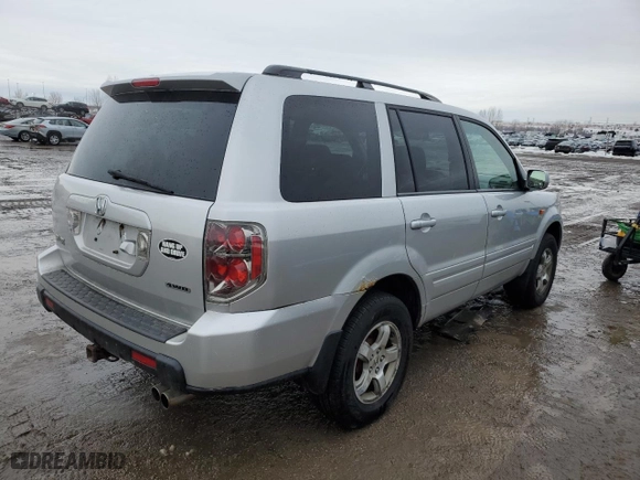 2008 Honda Pilot EX-L with VIN 5FNYF187X8B501905, listed as a Copart auction lot 47792545 with 222,029 mi miles and Clean Title. Bid and sale history available at carsss.com. Image 3.