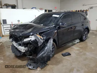 2019 Acura MDX Technology with VIN 5J8YD4H02KL011863, listed as a Copart auction lot 50011895 with 77,681 mi miles and Salvage title. Bid and sale history available at DreamBid. Image 1.