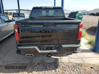 2022 Chevrolet Silverado 1500 Custom Trail Boss with VIN 3GCPDCED0NG631950, listed as a Copart auction lot 64843644 with 49,229 mi miles and Salvage Title. Bid and sale history available at DreamBid. Image 6.