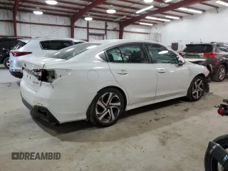 2020 Subaru Legacy Limited with VIN 4S3BWAN68L3028870, listed as a Copart auction lot 61866105 with 50,642 mi miles and Salvage title. Bid and sale history available at DreamBid. Image 3.