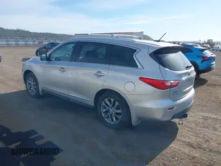 2015 Infiniti QX60 with VIN 5N1AL0MM8FC540482, listed as a IAAI auction lot 42221982 with 125,104 mi miles and . Bid and sale history available at DreamBid. Image 3.