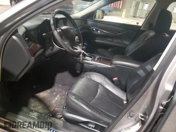 2013 Infiniti M37 with VIN JN1BY1AR6DM600690, listed as a Copart auction lot 79867874 with 159,954 mi miles and Salvage Title. Bid and sale history available at carsss.com. Image 7.