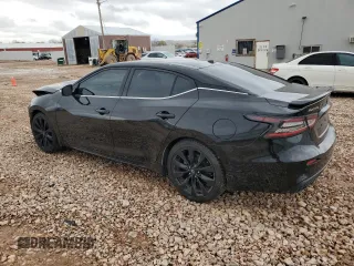 2023 Nissan Maxima SR with VIN 1N4AA6EV3PC502881, listed as a Copart auction lot 54789035 with 41,416 mi miles and Salvage title. Bid and sale history available at DreamBid. Image 2.