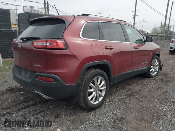 2015 Jeep Cherokee Limited with VIN 1C4PJMDSXFW604627, listed as a IAAI auction lot 42072953 with 102,501 mi miles and . Bid and sale history available at DreamBid. Image 4.