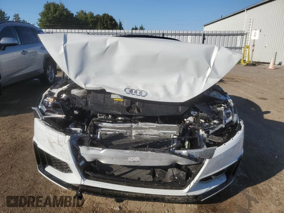 2023 Audi TT Roadster with VIN TRUTECFV7P1002454, listed as a Copart auction lot 73371014 with 12,332 mi miles and Salvage title. Bid and sale history available at DreamBid. Image 5.