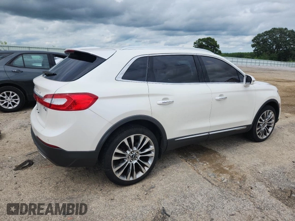 2016 Lincoln MKX Reserve with VIN 2LMTJ8LP8GBL51894, listed as a Copart auction lot 62332935 with 101,551 mi miles and Clean title. Bid and sale history available at DreamBid. Image 3.
