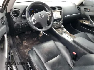 2012 Lexus IS 350 C with VIN JTHFE2C25C2507391, listed as a Copart auction lot 44060525 with 133,392 mi miles and Salvage title. Bid and sale history available at DreamBid. Image 8.
