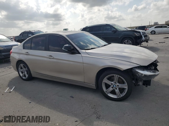 2013 BMW 3 Series 328i xDrive with VIN WBA3B5C59DF595524, listed as a Copart auction lot 60429175 with 111,990 mi miles and Salvage title. Bid and sale history available at DreamBid. Image 4.