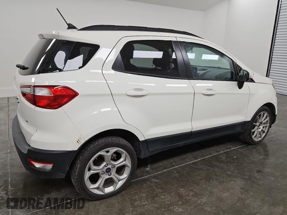 2021 Ford EcoSport SE with VIN MAJ3S2GE6MC444725, listed as a Copart auction lot 49692855 with 51,247 mi miles and Clean Title. Bid and sale history available at carsss.com. Image 3.