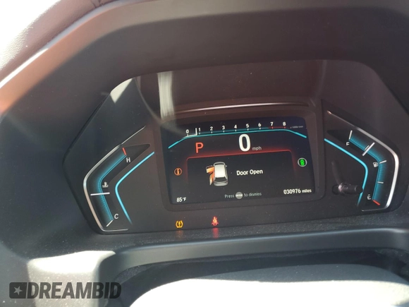 2022 Honda Odyssey EX with VIN 5FNRL6H50NB011140, listed as a Copart auction lot 56473855 with 30,976 mi miles and Salvage Title. Bid and sale history available at DreamBid. Image 9.