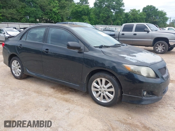 2009 Toyota Corolla with VIN 1NXBU40E19Z135389, listed as a IAAI auction lot 42188550 with 215,054 mi miles. Bid and sale history available at carsss.com. Image 1.