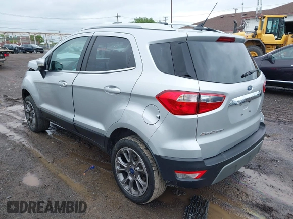 2018 Ford EcoSport Titanium z VIN MAJ6P1WL8JC169508, wystawiony jako IAAI lot #42330028 z przebiegiem 33 769 mil mil oraz . Historia ofert i sprzedaży dostępna na DreamBid. Obrazek 3.