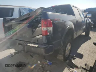 2005 Ford F-150 XLT with VIN 1FTPW14525KE57297, listed as a Copart auction lot 58652035 with Not provided miles and Salvage title. Bid and sale history available at DreamBid. Image 3.