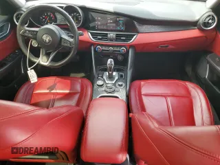 2021 Alfa Romeo Giulia with VIN ZARFAMAN9M7646097, listed as a Copart auction lot 50808565 with 49,060 mi miles and Non Repairable. Bid and sale history available at carsss.com. Image 8.