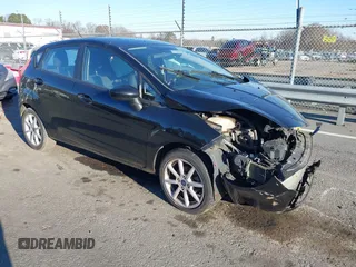 2019 Ford Fiesta SE with VIN 3FADP4EJ6KM137861, listed as a IAAI auction lot 41281544 with 92,726 mi miles. Bid and sale history available at carsss.com. Image 1.