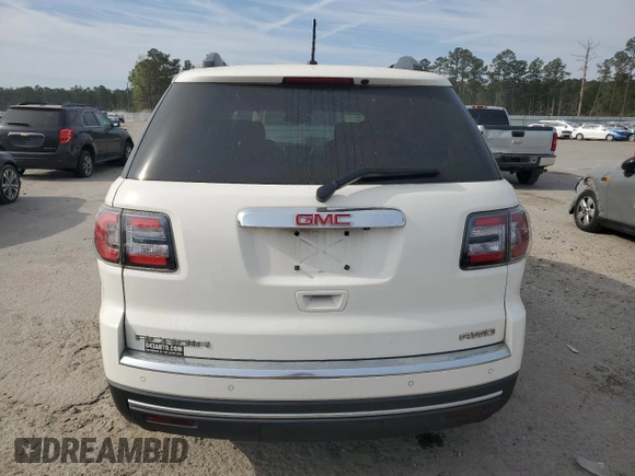 2015 GMC Acadia SLT z VIN 1GKKVRKD4FJ161313, wystawiony jako Copart lot #50782075 z przebiegiem 130 649 mil mil oraz Szkoda całkowita • Salvage title. Historia ofert i sprzedaży dostępna na DreamBid. Obrazek 6.