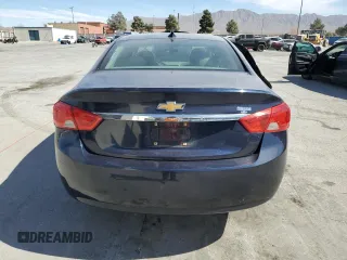2017 Chevrolet Impala LS with VIN 2G11Z5SA2H9197745, listed as a Copart auction lot 46480825 with 38,634 mi miles and Salvage Title. Bid and sale history available at DreamBid. Image 6.