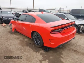 2023 Dodge Charger GT with VIN 2C3CDXHG9PH603681, listed as a IAAI auction lot 41599084 with 8,735 mi miles and . Bid and sale history available at carsss.com. Image 3.