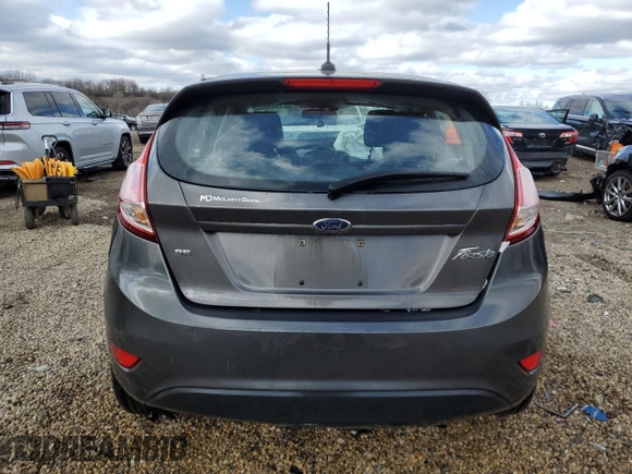 2017 Ford Fiesta SE with VIN 3FADP4EJ9HM165713, listed as a Copart auction lot 52184925 with 111,766 mi miles and Salvage Title. Bid and sale history available at carsss.com. Image 6.