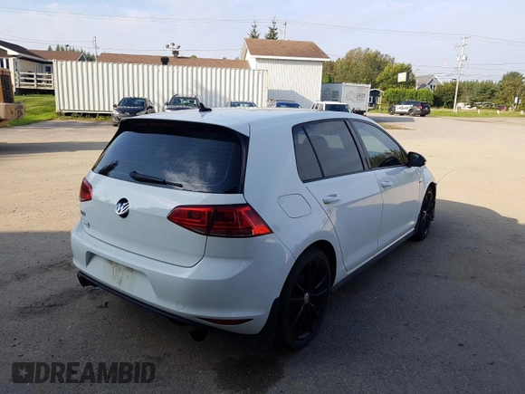 2017 Volkswagen GTI S with VIN 3VW4T7AU9HM053417, listed as a Copart auction lot 68977944 with Not Provided miles and Salvage Title. Bid and sale history available at DreamBid. Image 3.