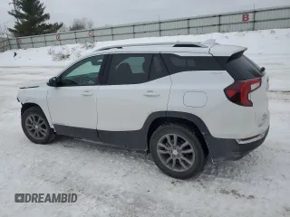2024 GMC Terrain SLT with VIN 3GKALVEG5RL384862, listed as a Copart auction lot 45870005 with 2,812 mi miles and Non repairable. Bid and sale history available at DreamBid. Image 2.