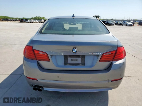 2012 BMW 5 Series 528i with VIN WBAXG5C51CDX03860, listed as a Copart auction lot 51464415 with 131,006 mi miles and Salvage Title. Bid and sale history available at carsss.com. Image 6.