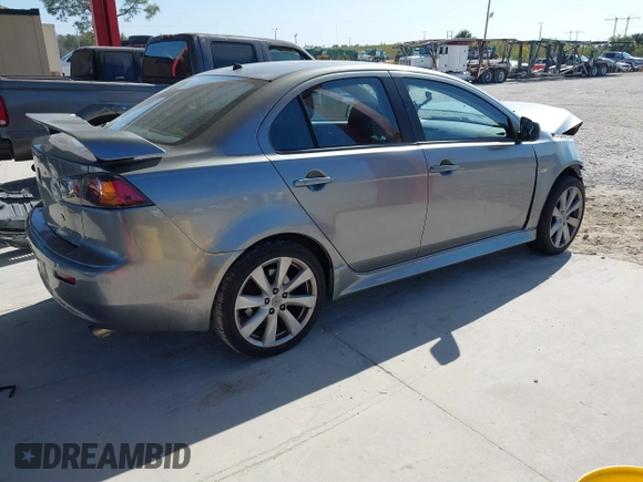 2012 Mitsubishi Lancer GT with VIN JA32U8FW9CU015440, listed as a IAAI auction lot 41321598 with 183,132 mi miles and . Bid and sale history available at DreamBid. Image 4.