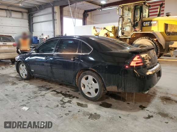 2006 Chevrolet Impala SS with VIN 2G1WD58C069194739, listed as a Copart auction lot 45501705 with 127,552 mi miles and Clean Title. Bid and sale history available at DreamBid. Image 2.