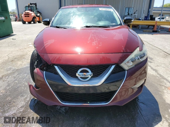 2016 Nissan Maxima SV with VIN 1N4AA6AP9GC447358, listed as a Copart auction lot 52138925 with 114,907 mi miles and Salvage Title. Bid and sale history available at carsss.com. Image 5.