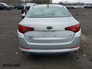 2012 Kia Optima LX with VIN KNAGM4A7XC5292315, listed as a Copart auction lot 52551205 with 116,554 mi miles and Salvage Title. Bid and sale history available at carsss.com. Image 6.