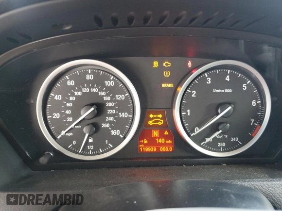2014 BMW X6 50i z VIN 5UXFG8C58EL592408, wystawiony jako Copart lot #58175225 z przebiegiem 119 939 mil mil oraz Czysty tytuł • Clean title. Historia ofert i sprzedaży dostępna na DreamBid. Obrazek 9.